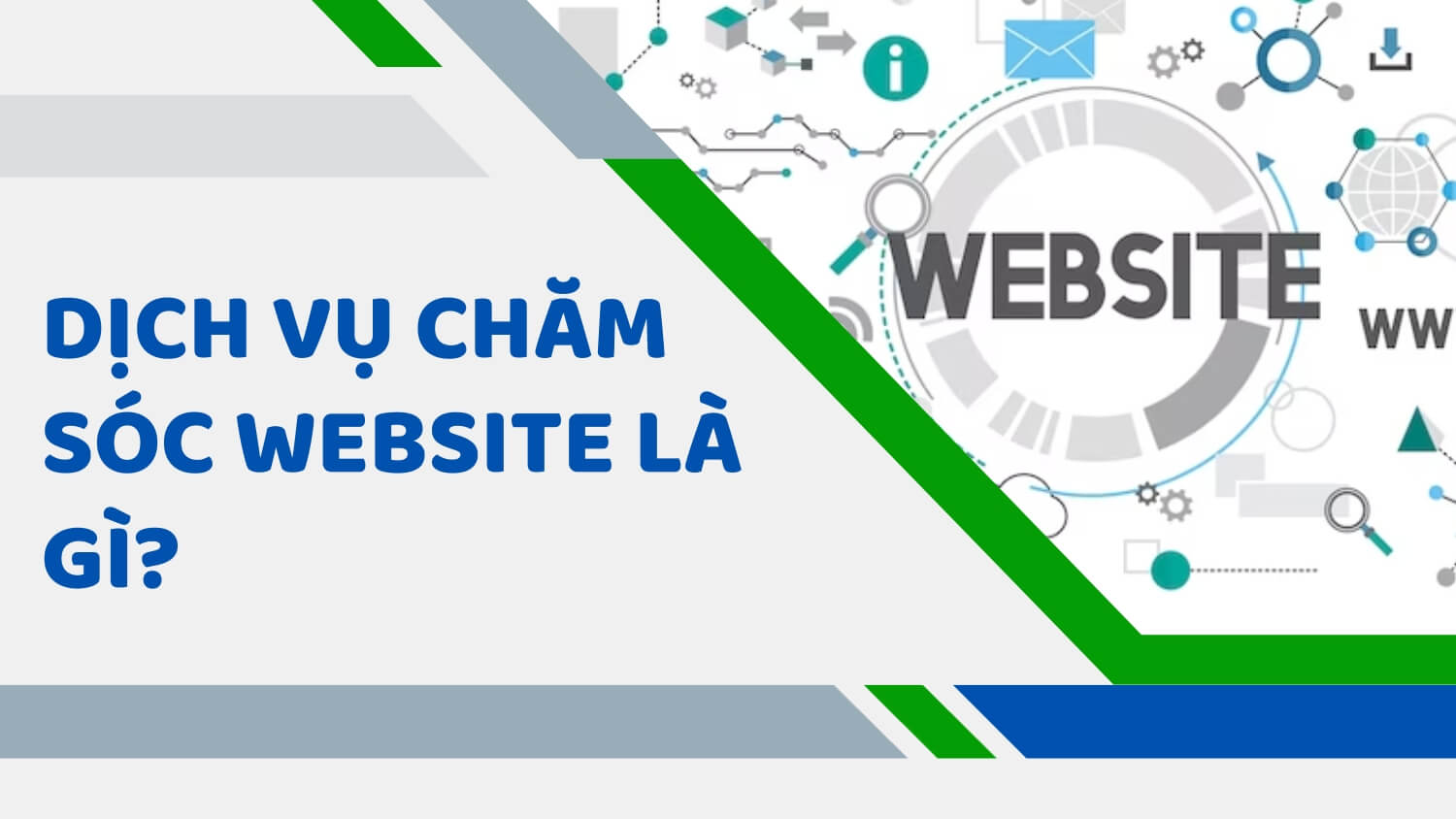 Dịch vụ chăm sóc website là gì
