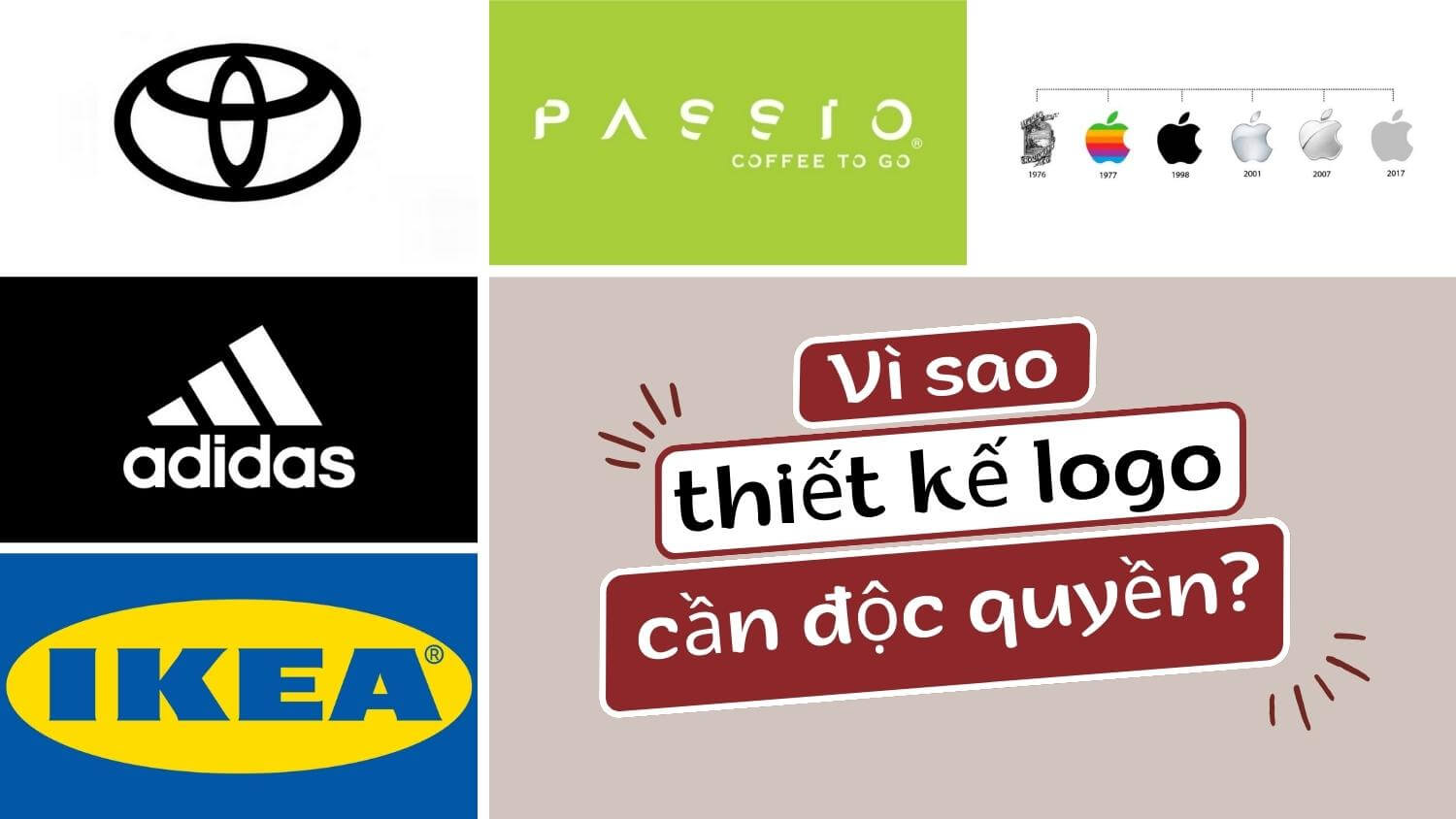 Vì sao mọi doanh nghiệp cần thiết kế logo độc quyền?